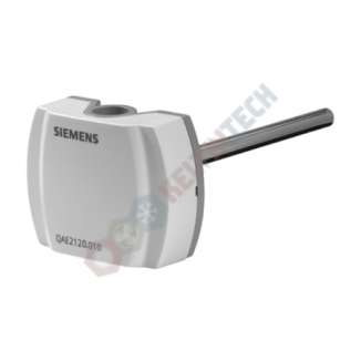 Tauchtemperaturfühler passiv, Siemens QAE2111.010, Eintauchlänge 100 mm, Pt100