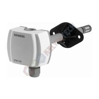 Kanalfühler für relative Feuchte und Temperatur, Siemens QFM2101